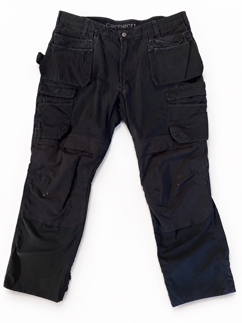 Carhartt Black Men's Cargo Utility Pants Style 105371 Size 40X30